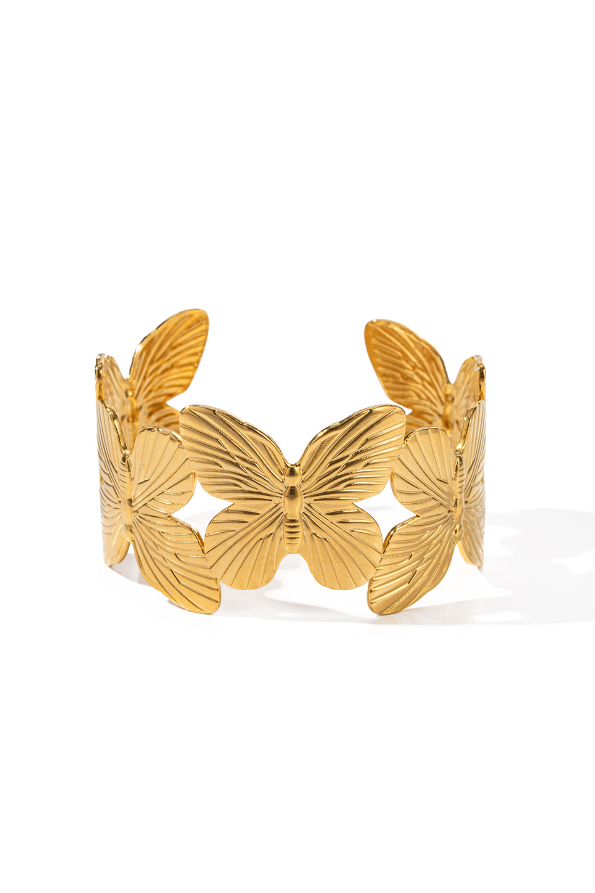 Adjustable Butterfly Cuff Bracelet - Kaoribyshreya