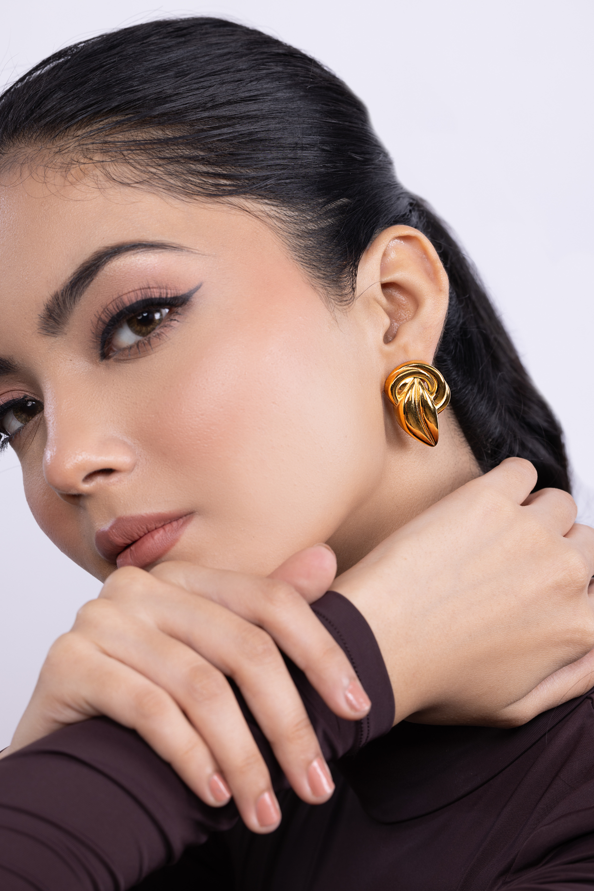 Twisted Bean Earrings - Kaoribyshreya