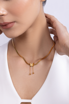 Gold Butterfly Necklace - Kaoribyshreya