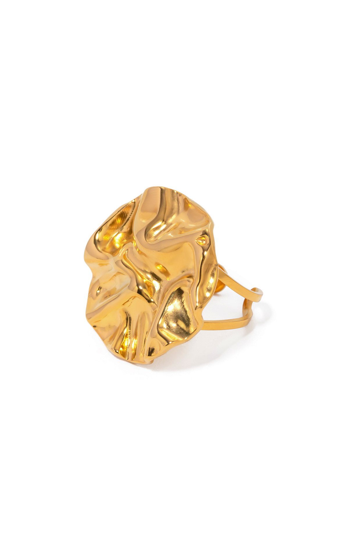 Hammered Ring - Kaoribyshreya