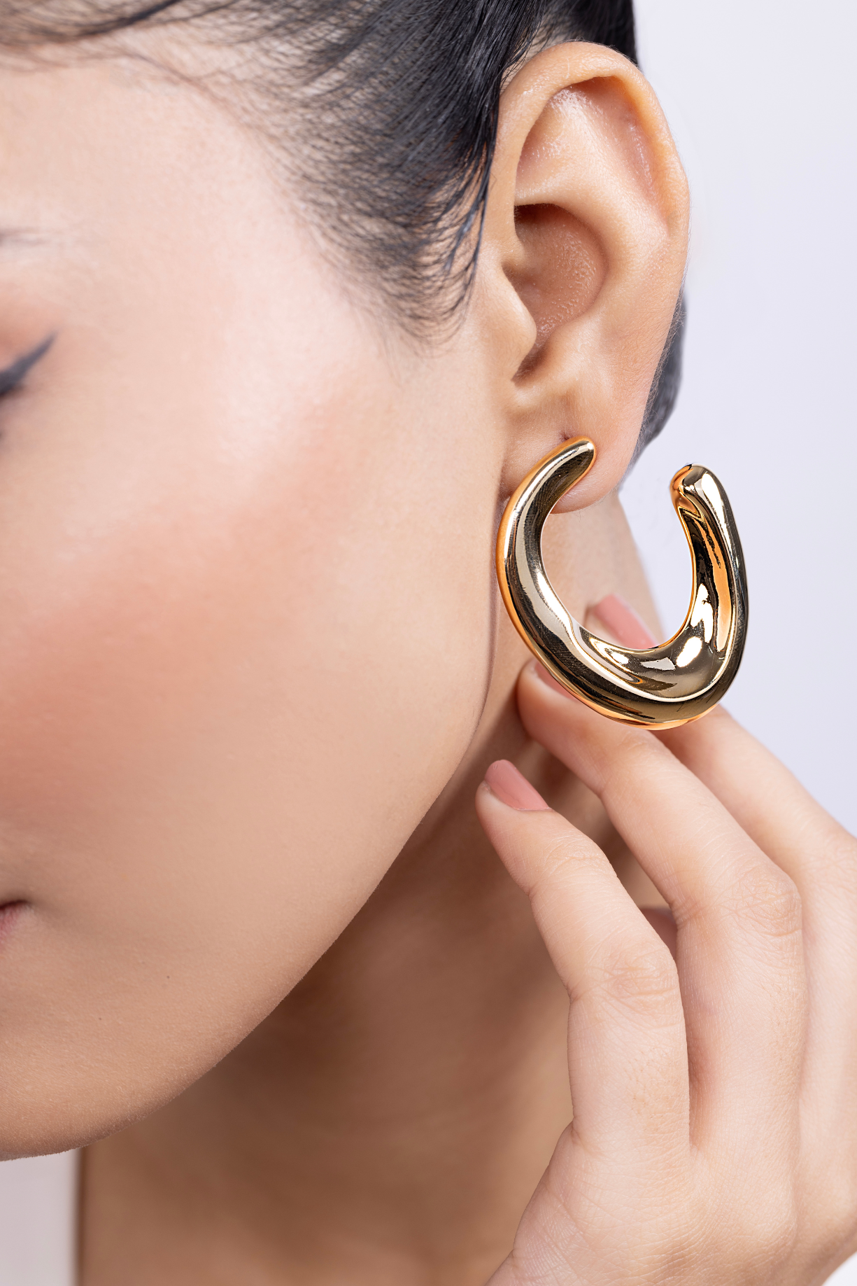 Statement U-pin Earring - Kaoribyshreya