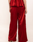 Red Hot Halter Backless Pant - Kaoribyshreya