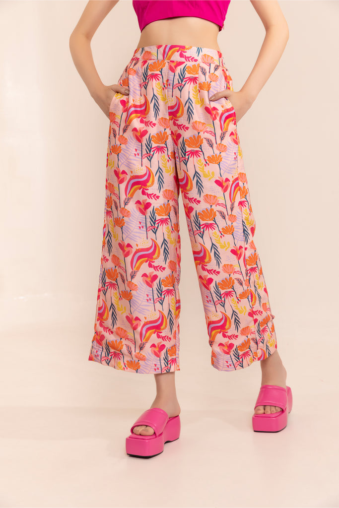morning-glory-pink-top-with-floral-print-shirt-and-pant-co-ord-set