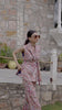 Multi prited blazer with pant co-ord set