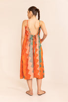Multi Print Summer Beach Dress - Kaoribyshreya
