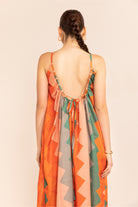 Multi Print Summer Beach Dress - Kaoribyshreya